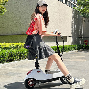 电动滑板车成人上班代步车迷你电动车女生可折叠小海豚电瓶车小型