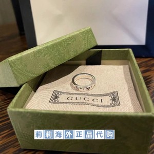 正品代购GUCCI/古驰戒指古奇男女精灵指环骷髅眼睛纯银情侣对戒