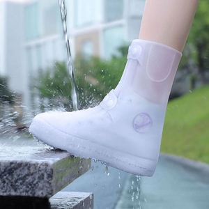 雨鞋男女款雨天脚套防水防滑雨鞋套加厚雨靴儿童硅胶水鞋耐磨防雨