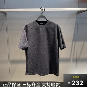 太平鸟男装2024夏新款专柜国内商场同款正品代购T恤B1CNE2107