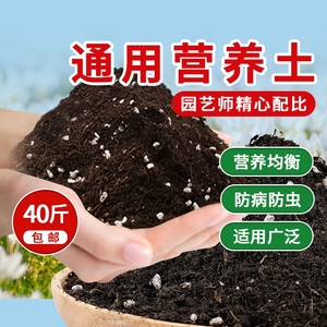 营养土养花专用通用型盆栽多肉种菜花土家用种花泥土壤种植土发酵