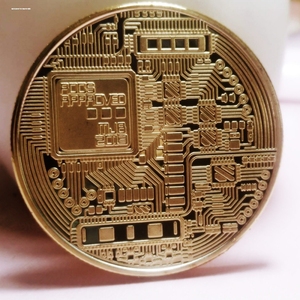 BTC比特b纪念币实物外国金币区块链数字货币高科技感礼品硬币新款