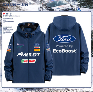 FORD福特WRC赛车汽车拉力赛夹克F1勒芒赛可定制工作服冲锋衣外套