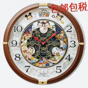 Seiko/精工 FW588B 迪士尼系列儿童家用挂钟 日本代购 正品保证