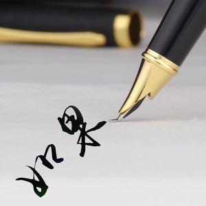 永生钢笔美工弯尖弯头笔文艺青年个性签名签字硬笔书法练字学生笔