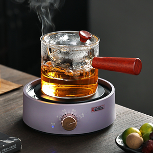 侧把壶煮茶器套装电陶炉茶炉家用小型烧水电茶炉烧水壶煮茶壶茶具