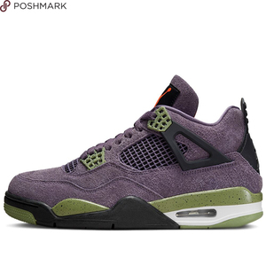 Air Jordan 4 AJ4 初号机 紫色 麂皮 高帮复古篮球鞋 AQ9129-500