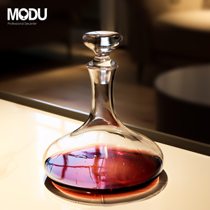 创意欧式红酒醒酒器带盖水晶高档奢华创意快速家用葡萄酒分酒器