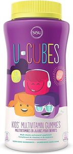 加拿大SISU U-Cubes Multivitamin 儿童复合维生素 120粒软糖