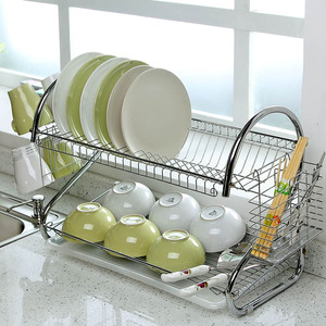 碗柜简易出租房新型沥水架滤水碗篮溧水碗架控水架厨房水池上碗架