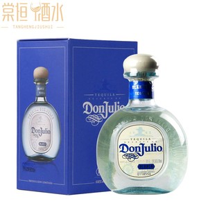 唐胡里奥银龙舌兰 唐胡里奥珍藏白标龙舌兰酒DonJulio 墨西哥洋酒