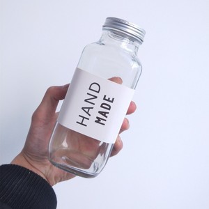 雪梨海底椰膏玻璃瓶子打包商用奶茶杯饮料瓶密封玻璃果汁瓶子带盖