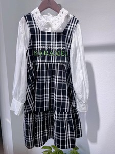 卡拉*美童装专柜正品韩国品牌春夏新款套装儿童连衣裙公主裙蕾丝