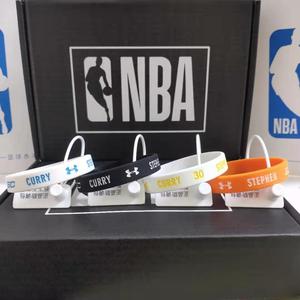NBA球星库里手环30号新款勇士队 篮球运动硅胶腕带情侣款生日礼物