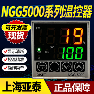 NGG-5000上海亚泰仪表AISET温控器 NGG5411 5401 5011温度表5001