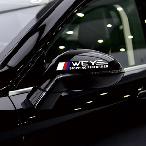 WEY 长城汽车 VV5 VV7 后视镜贴 改装汽车贴纸 装饰拉花 白