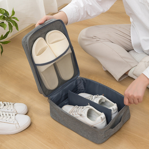 鞋子收纳包大容量拖鞋运动鞋整理包便携防水手提可套拉杆旅行鞋袋