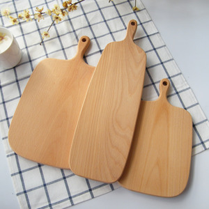 实木切菜板砧板儿童辅食板面包板切水果板榉木把手托盘案板家用