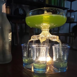 网红公平分酒器创意倒酒神器平均分酒洋酒白酒啤酒聚会高端公道杯