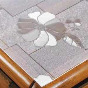 ~加厚防烫方桌槕子垫子桌面软玻璃透明桌布用的垫在餐桌上的铺胶