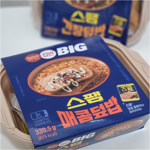 韩国直发CJ速食米饭SPAM午餐肉酱油盖饭339.5g/盒微波炉加热即食