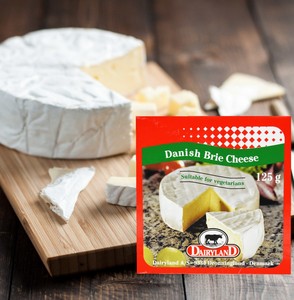 丹麦进口必然奶酪芝士125g白霉软质布里奶酪Brie Cheese即食干酪