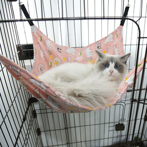 猫咪吊床夏季笼子用猫挂窝猫秋千悬挂式猫窝宠物猫猫吊篮挂床猫笼