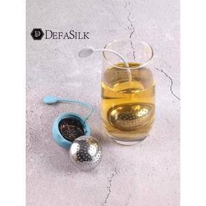 不锈钢茶漏泡茶工具硅胶圆球形茶隔创意DIY茶具滤茶器生活茶滤球