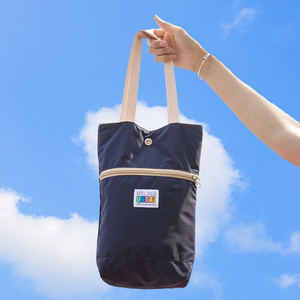 日系可斜挎手拎保温杯袋便携大容量帆布包保护水壶套百搭时尚手提