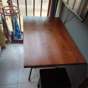 一米榆木桌板定制1米x1米桌面板方形桌板松木面板带漆实木板直拼