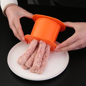香酥肉条制作器创意自制香肠热狗模具宝宝辅食挤小肉圆火腿肠工具