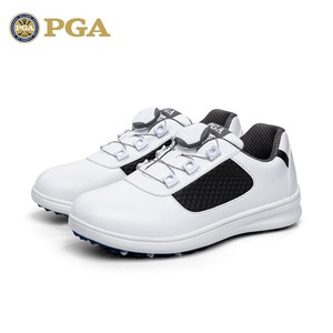 美国PGA 新品高尔夫儿童球鞋男童女童防水鞋子旋转鞋带轻量缓震
