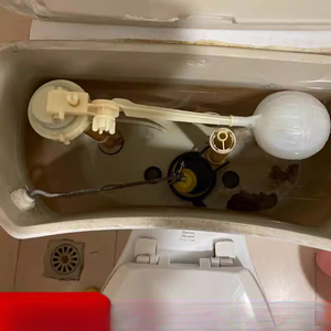 厕所老式马桶水箱件侧按排水阀进水阀带浮球式座便器节能通用L