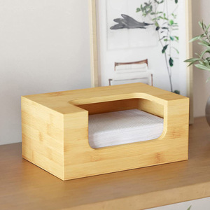 楠竹纸巾盒家用客厅抽纸盒桌面纸抽纸巾收纳盒木质餐巾纸整理木盒