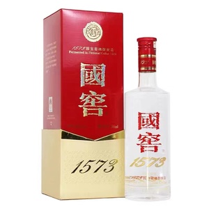 泸州老窖1573 浓香型白酒 52度500ml 自饮送礼