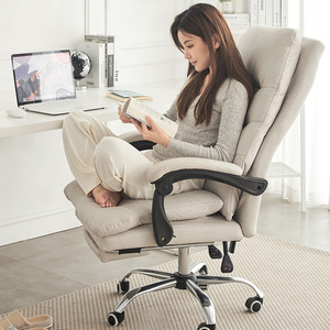 电脑椅家用可躺老板椅商务靠背椅子舒适人体工学椅书房久坐办公椅