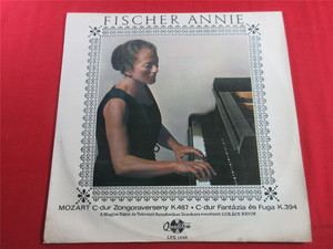 九6169 安妮费舍尔 Annie Fischer Mozart C-Dur 欧版LP黑胶