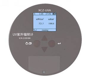 XCZ-UVA 紫外辐Y照能量检测仪UVA固化机UV炉光强测试UV能量照度计