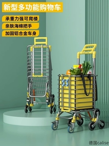 德国便携老人家用买菜车购物车手拉车轻便折叠小拖车爬楼梯拉杆车
