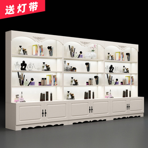 精品化妆品展示柜隔断货柜货架展示架药店面展柜美容院产品陈列柜