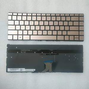 惠普 HP13-AC AR 阿拉伯文 全新 原装 背光 金色 内置 笔记本键盘