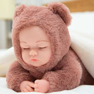 儿童安抚娃娃毛绒公仔婴儿入睡玩偶宝宝伴睡婴幼儿6个月3睡觉神器