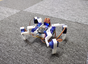 Arduino四足蜘蛛仿生机器人编程创客diy科技小制作手工发明玩具