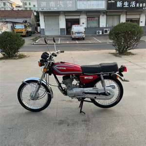 本田花猫CG二手摩托车125原装进口银猫复古老款代步街车省油整车