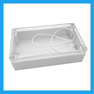 200*120*56mm 防水接线盒 F1-3T低盖透明塑料外壳 仪表机箱可定制