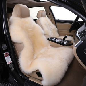 澳励硕汽车纯羊毛坐垫冬季整张羊皮车垫皮毛一体通用座垫套保暖