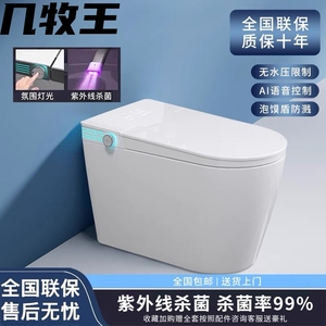 智能马桶坐便器家用全自动一体式无水压限制紫外线杀菌轻智能坐厕
