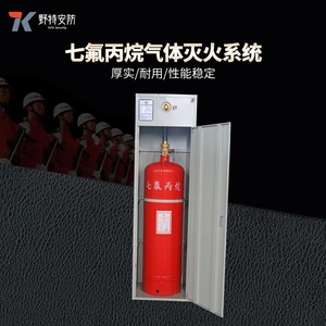 厂家直销七氟丙烷灭火系统气体灭火装置单柜双柜七氟丙烷灭火系统