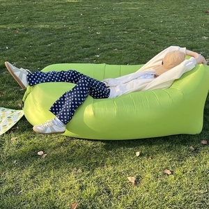 懒人充气沙发可躺可睡音乐节双人户外露营野餐便携式充气床午睡袋