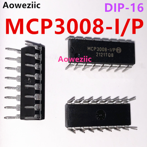 MCP3008-I/P 直插 DIP-16 SPI串行接口IC模数转换器芯片 全新原装